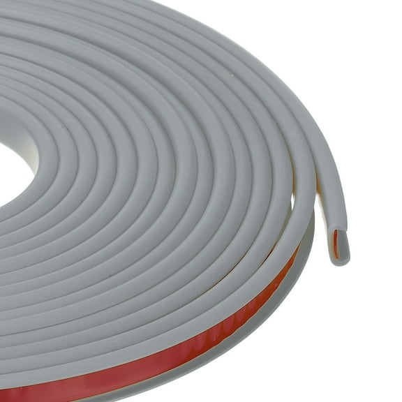 Uxcell U Shape Edge Banding, 0.4 in x 20 ft TPE Trim for Furniture, Gray 9" W