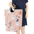 thumbnail image 4 of Yayeee Freestanding Laundry Hamper with Handle Collapsible Large Storage Basket for Clothes, Cute Cartoon Halloween, 4 of 7