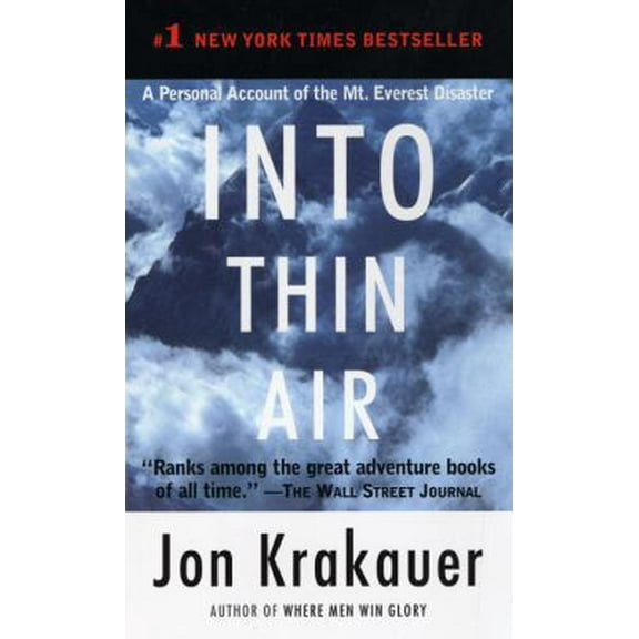 Pre-Owned Into Thin Air: A Personal Account of the Mount Everest Disaster Paperback