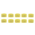 thumbnail image 2 of Foot  Bands, Light Weight Pigeons Identify  Excellent Effect With 100Pcs For Bird Management For Pigeons Yellow, 2 of 8