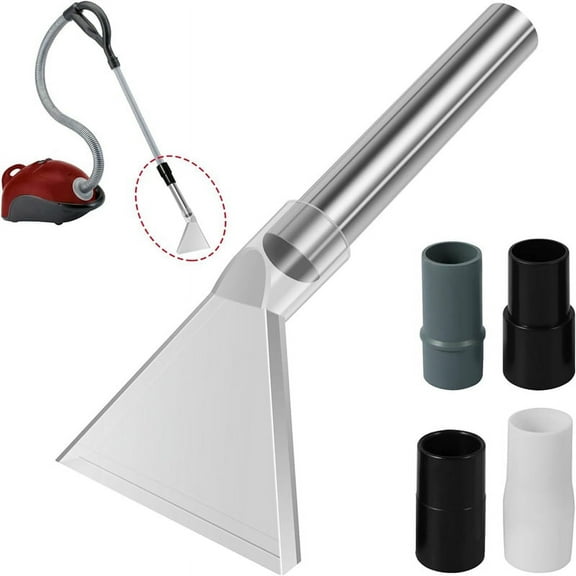 Vacuum Extractor Attachment,Vacuum Cleaner Brush Head Extraction Nozzle with 4 Connec xwm25