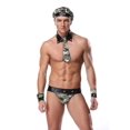 thumbnail image 1 of Disfraz sexy para hombre, uniforme de cosplay, conjunto de ropa interior para hombre, disfraces exóticos para el día de San Valentín, marinero, doctor, policía, juego de rol, traje masculino, 1 of 4