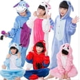 thumbnail image 2 of Pijamas de unicornio de Navidad de invierno para niños, pijamas de una pieza con diseño de Panda para niños y niñas, ropa de dormir de animales, pijamas de franela, Pijama para niños, 2 of 2