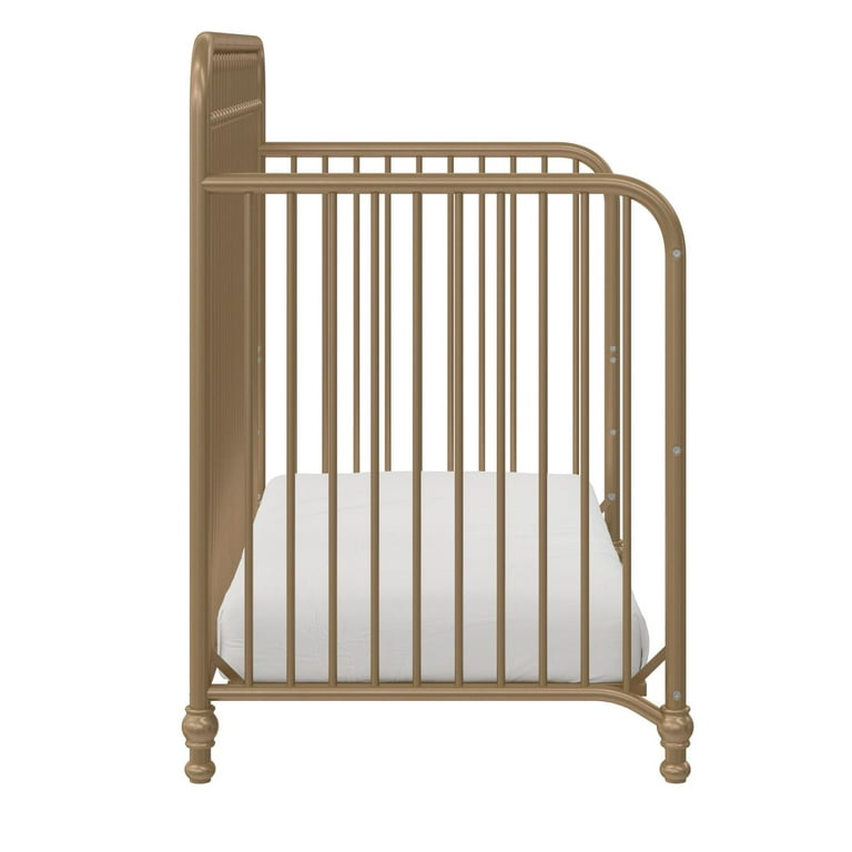 Gold iron cheap crib