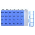 thumbnail image 5 of Carex Apex Four-a-Day Medi-Chest Plastic Pill Organizer, Portable Medicine Storage Box, 1 Count, 5 of 5