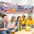 thumbnail image 3 of World Cup Soccer 2026 Backdrop Banner, World Cup Soccer Banner Flag for America, US Fabric Flag Banner Background for Garden Table Wall Indoor Outdoor Home Party Decorations, 3 of 7