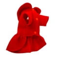 thumbnail image 3 of Female Pet Girl Warm Sweaters Skirt Christmas Dog Princess Dress Clothes Sweaters, 3 of 6