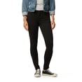 thumbnail image 1 of Signature by Levi Strauss & Co. Gold Jeans Moulants Modernes pour Femmes (Standard et Plus), Noir, 12 Long, 1 of 1