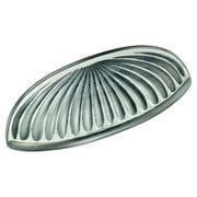 Sumner Street Home Hardware 10-pack Vintage 3" White Pewter Scalloped Cup Pull