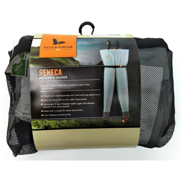 Field Stream Seneca Packable Chest Waders Grey XL