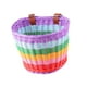 thumbnail image 3 of Cesta de bicicleta para niños Rainbow con correas, cesta ligera para guardar accesorios S sin forroPaño, 3 of 9