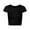 Black, variant on Crop Tops for Women Summer Trendy Tight Tshirts Slim Fit Short Sleeve Basic Cute Tee Going out Clothes
