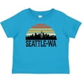 thumbnail image 3 of Inktastic Seattle Washington Skyline Sunset Boys or Girls Baby T-Shirt, 3 of 5
