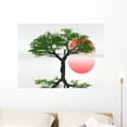 thumbnail image 1 of Zen Landscape Wall Mural Decal by Wallmonkeys Vinyl Peel and Stick Graphic (36 in W x 32 in H), 1 of 4