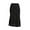 Black, variant on Women’s Chiffon A-Line Maxi Skirt High Waisted Flowy Long Skirt Elastic Waist Business Casual Elegant Skirt for Work Office Daily Wear Summer,Navy Blue,XL