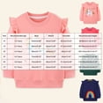 thumbnail image 4 of Gubotare Sweatshirt Girls Girls and Toddlers' Crewneck Sweatshirts Kids Long Sleeve Fall Pullovers Size 6-7 (Pink,6-7 Years), 4 of 9