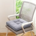 thumbnail image 3 of Wojeull Square Chair Seat For Kitchen Dining Or Car 40x40cm Chair Cushions Filled And Covered With Polycotton Comfortable Design Available In Different Colours, 3 of 3