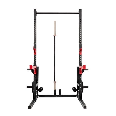 SOLE Fitness Multifunctional Weight Rack, Olympic Bar Bell, & Weight Plate Set Bundle, Home Gym, 1000 LB Capacity