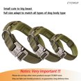 thumbnail image 4 of HLONK Pet Tactical Dog Collar Adjustable Military Training Nylon Dog Collar for Small Medium Large, 4 of 6