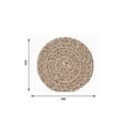 thumbnail image 3 of Yardvibe 4PC Woven Coasters for Drinks, 5"x5" Absorbent Coasters Set, 210°F Heat Resistant, Cup Coasters for Tabletops, Coffee Tables, Desks, Soft & Protective, 3 of 6