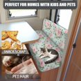 thumbnail image 5 of Uorisanigo RV Dinette Cushion Covers Stretch Pink Roses Sofa Seat Cover Furniture Protectors for RV Camper - Portable Camper Accessories for Inside Sofa Protection, 5 of 7