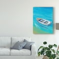 thumbnail image 3 of Trademark Fine Art 'Anchored Dingy I' Canvas Art by Tim OToole, 3 of 4