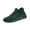 Dark Green, variant on Willtoo womens Light Breathable Fashion Slip Resistant Sneakers - Comfortable Walking & Running Shoes