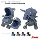 thumbnail image 2 of Carriola para Bebé de Viaje D'Bebe  Aventura reversible con autoasiento Azul Travel Sistem, 2 of 8