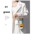 thumbnail image 4 of Billuyoard Botella de agua con pajita de 470ml para el trabajo en casa, oficina, café, leche, verano, deportes al aire libre, equitación, Picnic, taza Teteras Púrpura Billuyoard HA080536-02, 4 of 6