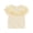 Beige, variant on (6Months-5Years) Girls Fashion Casual Comfortable Solid Color Ruffle Top Toddler Children's Lace Short Sleeve Top Summer Casual Trend Pullover Shirt Pink 4 Years