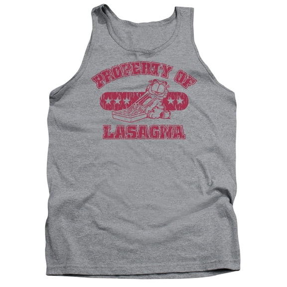 Garfield - Property Of Lasagna - Tank Top - Small
