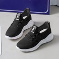 thumbnail image 4 of Zapatillas de deporte para mujer Zapatos para correr con cordones para caminar para actividades al aire libre (40) Negro DQrwqpou Tenis De Mujer Tenis De Hombre, 4 of 6
