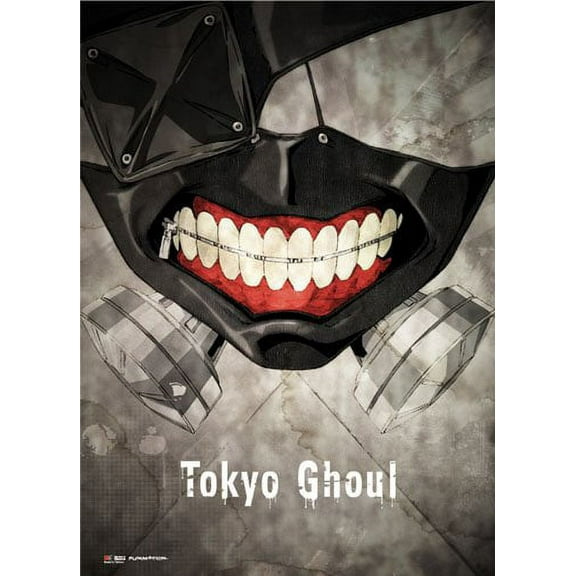 Tokyo Ghoul Wall Scroll Kaneki's Mask Wall Art Licensed ge86248
