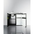 thumbnail image 5 of 39" Wide All-In-One Kitchenette, stainless steel/black, 5 of 5