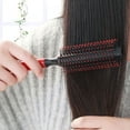 thumbnail image 4 of HLONK Brosse à Cheveux Ronde Mini à Rouleau Antistatique Brosse Ronde Antidérapante Brosse Ronde Tr/min Petit Rouleau pour Séchage au Sèche-Cheveux, 4 of 4