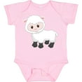 thumbnail image 3 of Inktastic Cute White Lamb Boys or Girls Baby Bodysuit, 3 of 5