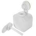 thumbnail image 4 of Zcyifa Wall-mounted Suction Cup Wall-mounted Suction Cup No Trace Bathroom Soap Dispenser Liquid Bottle Container(White), 4 of 10