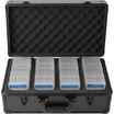 FunGuys 4-Row Card Storage Box, Holds 140 Slabs, Black - Sport Cards ...