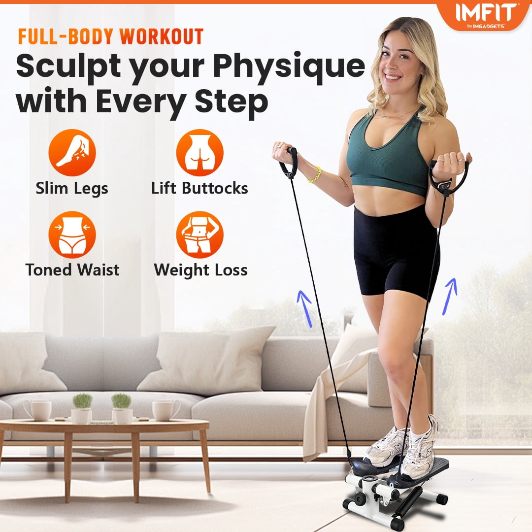 CURSOR FITNESS Steppers pour exercice, mini stepper d'escalier, machine