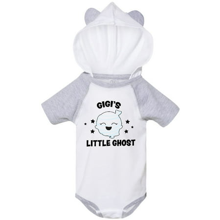 

Inktastic Cute Gigi s Little Ghost with Stars Gift Baby Girl Bodysuit