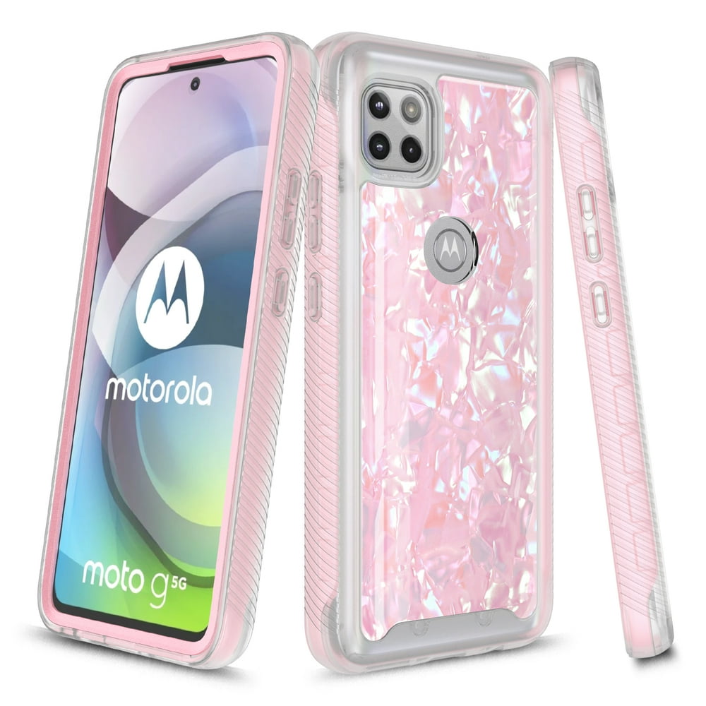 Motorola One 5G Ace Case, Moto G 5G Case, Rosebono Graphic Design