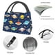 thumbnail image 4 of Fotbe Planets and Stars Bolsa Térmica Portátil con Estampado, Bolsa de Entrega de Alimentos Aislada, Bolsa Reutilizable de Gran Capacidad para Comidas y Supermercado, 4 of 6