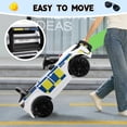 thumbnail image 4 of Jaxpety  Kids Ride On Police Car Power Wheels Electric Vehicle Toys with Remote Control  for Toddlers 3-6 Years, 4 of 6
