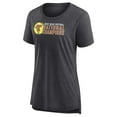 thumbnail image 2 of Women's Gray Texas Longhorns 2025 NCAA Softball Women's College World Series Champions Scores Tri-Blend Scoop Neck, 2 of 5