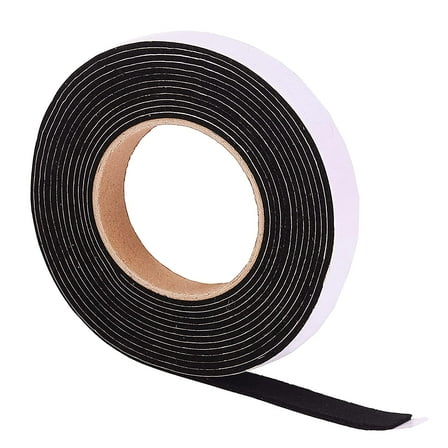 UNCO High Temp Smoker Gasket Seal, 15 ft, 0.6" Wide, Flame Retardant Polyacrylonitrile