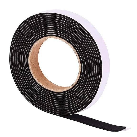 UNCO High Temp Smoker Gasket Seal, 15 ft, 0.6" Wide, Flame Retardant Polyacrylonitrile