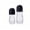 Black, variant on 1PC 30ml Essential Oil Roller Bottles, Empty Refillable Clear Glass Roll-on Bottles with Roller Balls and Black Lids