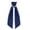 Navy Blue, variant on Waves Trim Wreath Bow, Boho Scalloped Edge Fabric Bow for Front Door Wreath, Farmhouse Decorative , Multi‑Color Bow Accessory for Wedding Holiday Home Wall Porch Decor,5.12*47.24 in,Red.
