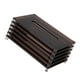 thumbnail image 2 of Dispensador de pañuelos con tapa, caja de almacenamiento de pañuelos de acrílico decorativo Marrón, 2 of 9