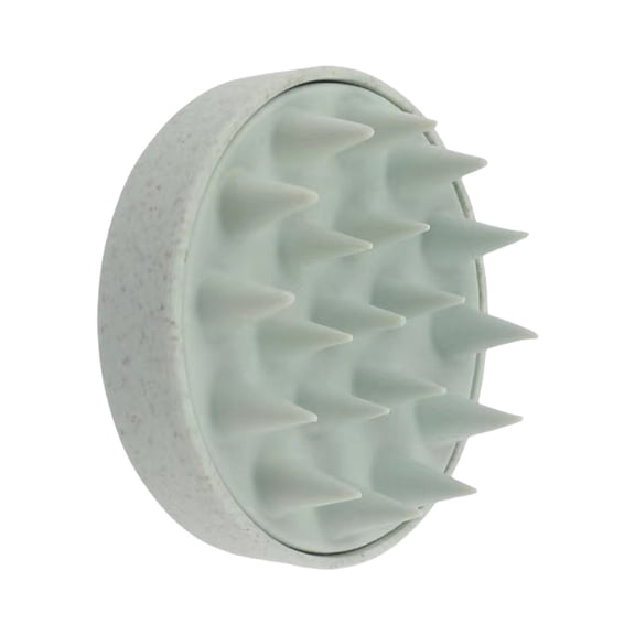 Silicone Scalp Massage Brush Wet and Dry Shampoo Brush Body Scrubber for Woman